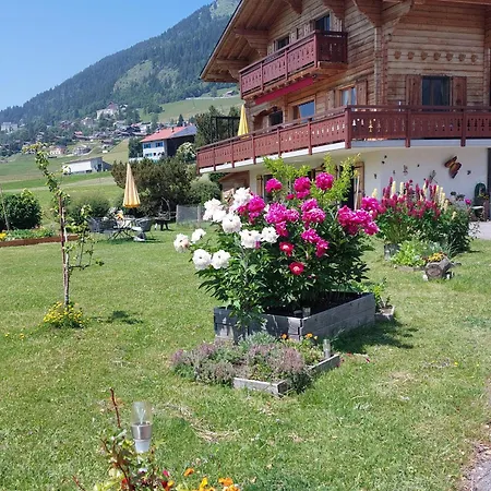 Daire Dans Un Avec Jardin Privatif Leysin