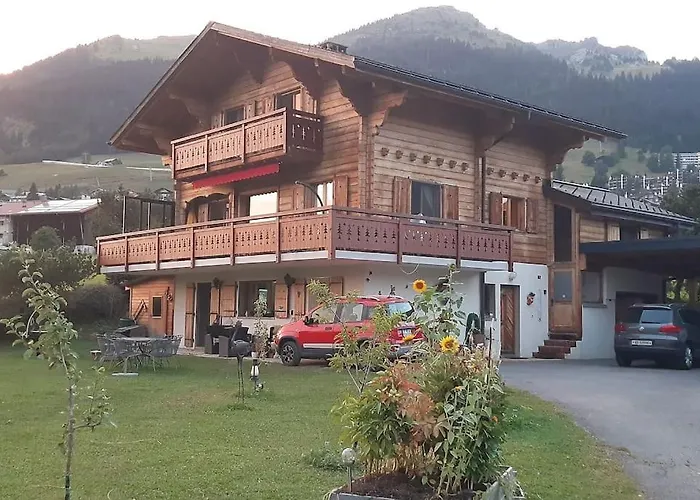 Apartament Dans Un Avec Jardin Privatif Leysin